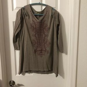 Cold shoulder blouse